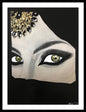 Veiled Woman - Framed Print