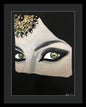 Veiled Woman - Framed Print