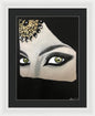 Veiled Woman - Framed Print